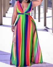 Load image into Gallery viewer, Mult Color Maxi Dress
